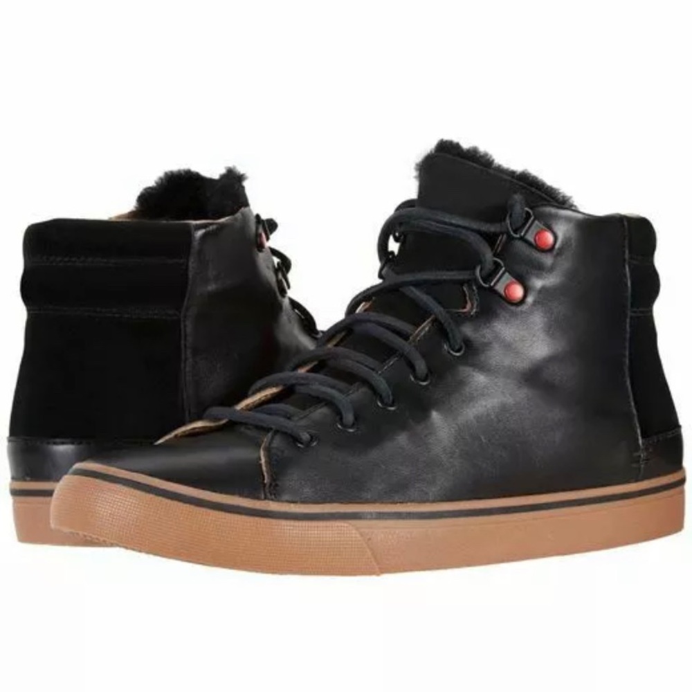 UGG High Top Sneakers Shoes HOYT LUXE Black Men's